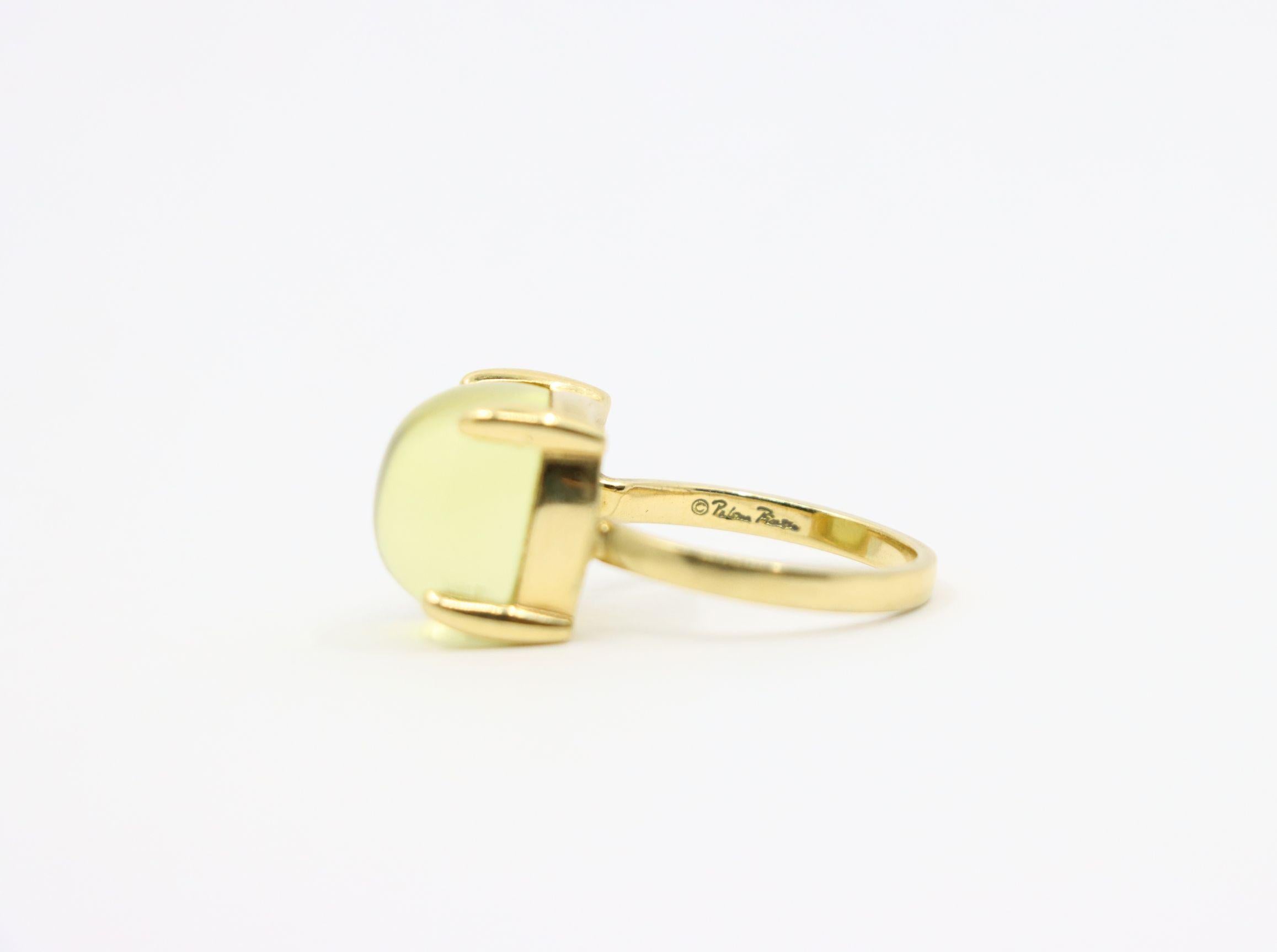 Tiffany & Co. Anello Paloma Sugar Stacks Citrine in oro 18KT in vendita 1