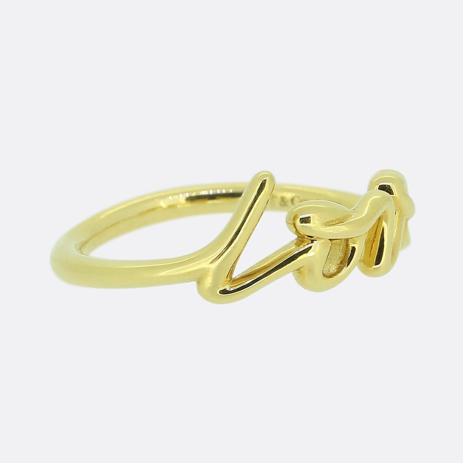 tiffany love ring