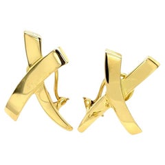 Tiffany & Co. Paloma's Graffiti x Earrings in 18ct Yellow Gold
