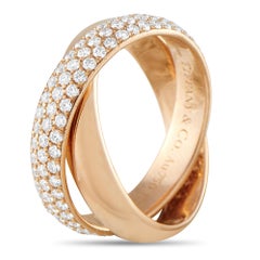 Tiffany & Co. Palomas Melody 18K Rose Gold Diamond Ring