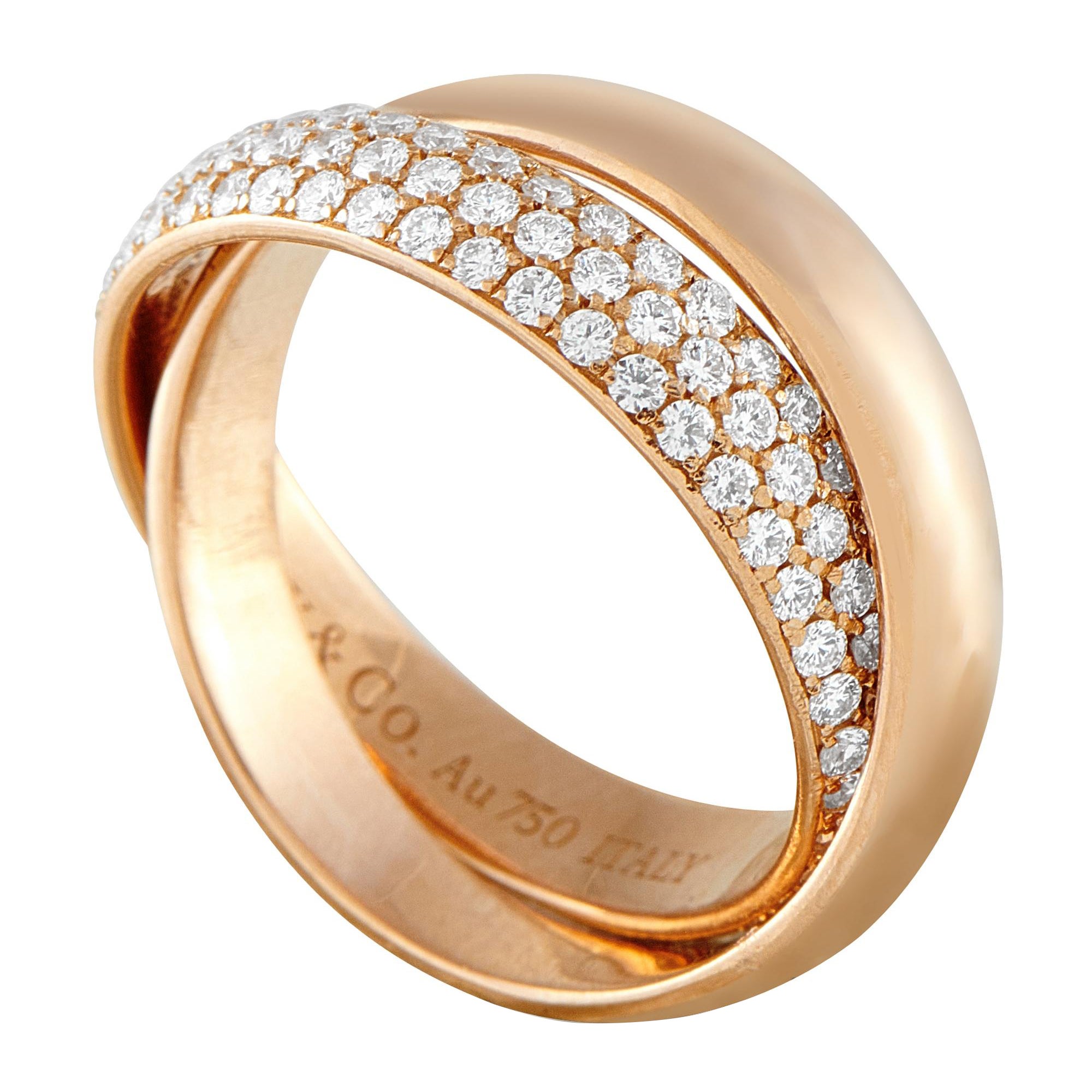 Tiffany
Co. Palomas Melody 18K Rose Gold Diamond Ring