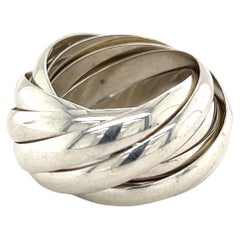 Tiffany & Co. Paloma's Melody Nine-Band Ring in Sterling Silver