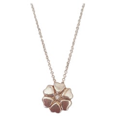Tiffany & Co. Palomas Picasso Silber Diamant Crown of Hearts Anhänger:: signiert