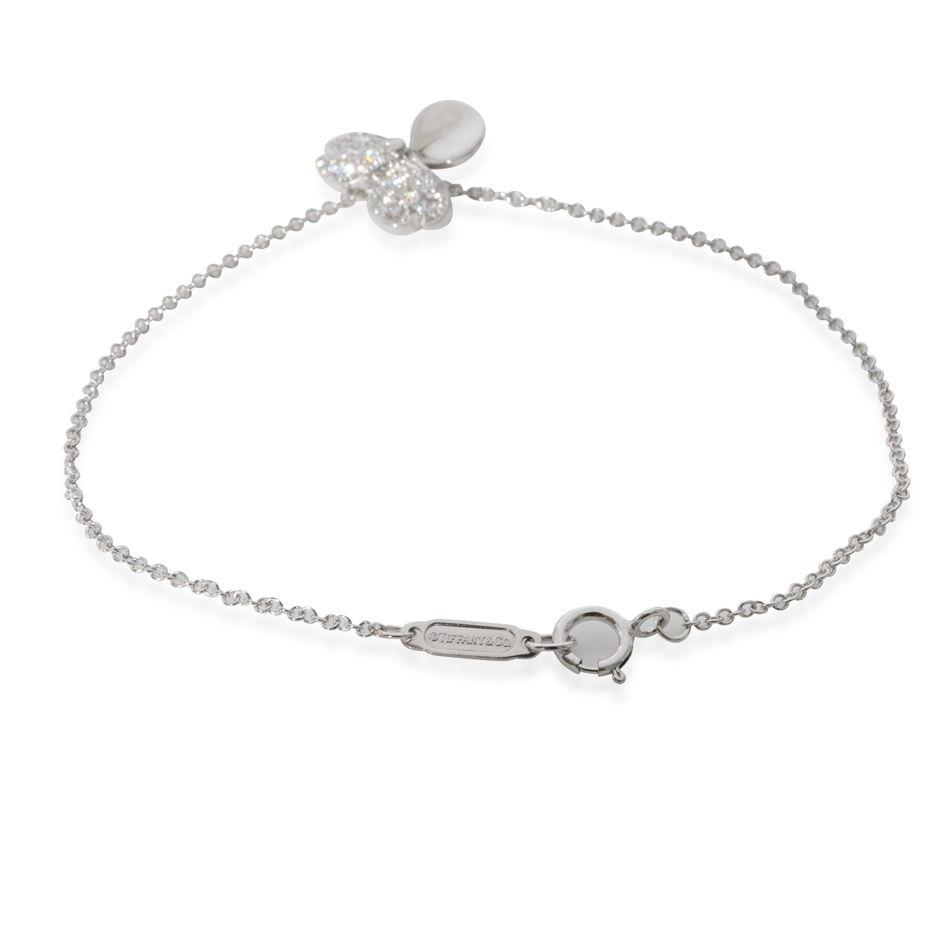 Tiffany & Co. Paper Flower Diamond Bracelet in Platinum 0.17 CTW

PRIMARY DETAILS
SKU: 127524
Listing Title: Tiffany & Co. Paper Flower Diamond Bracelet in Platinum 0.17 CTW
Condition Description: Retails for 2700 USD. In excellent condition and