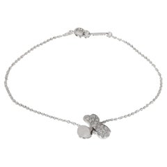 Tiffany & Co. Paper Flower Diamond Bracelet in Platinum 0.17 CTW
