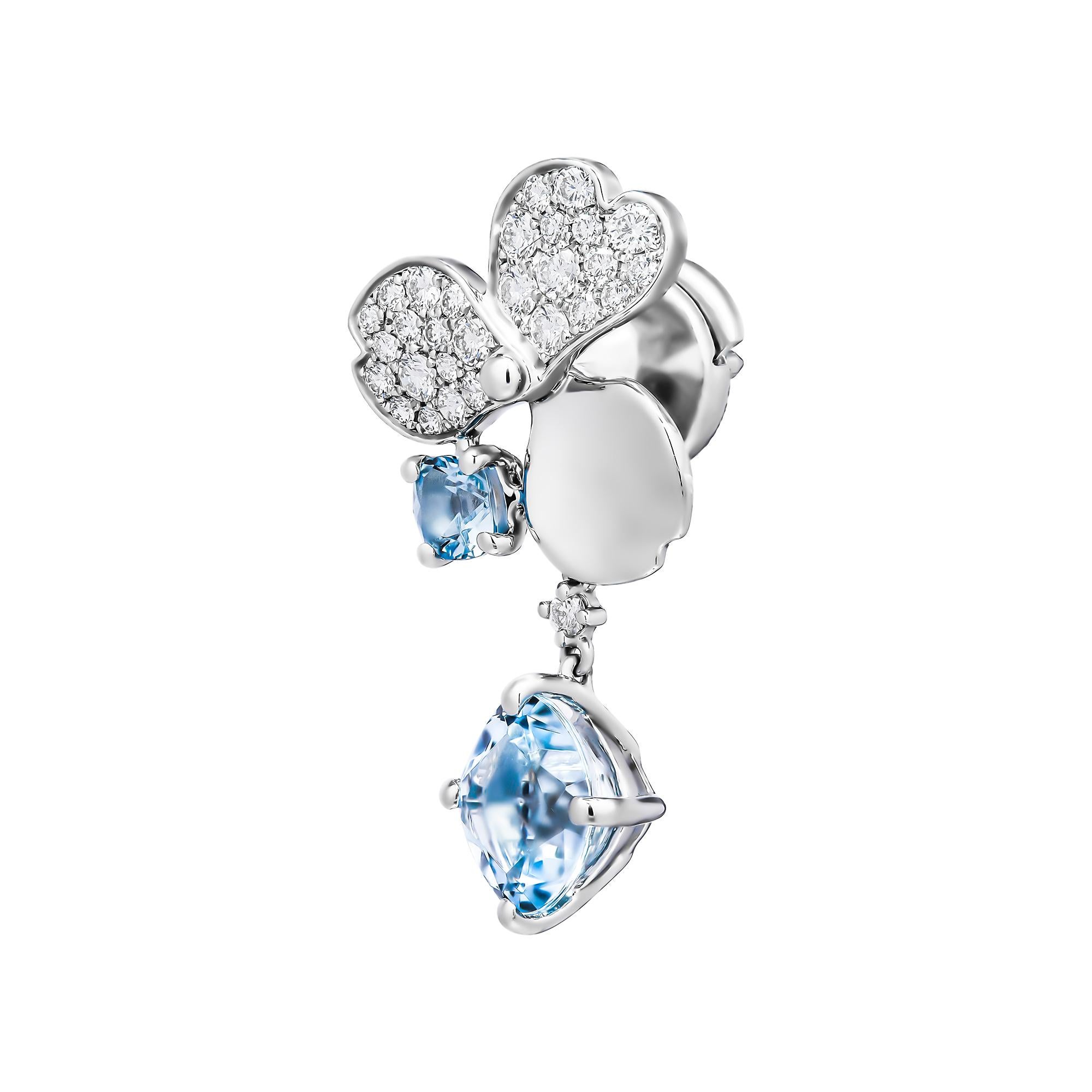 tiffany aquamarine earrings