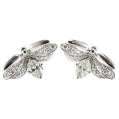 Tiffany 
Co. Orecchini a perno con diamante e lucciola della collezione Paper Flowers in platino