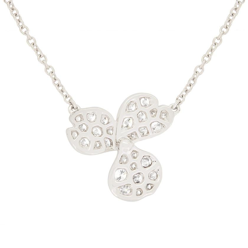 Taglio brillante Collana di diamanti 