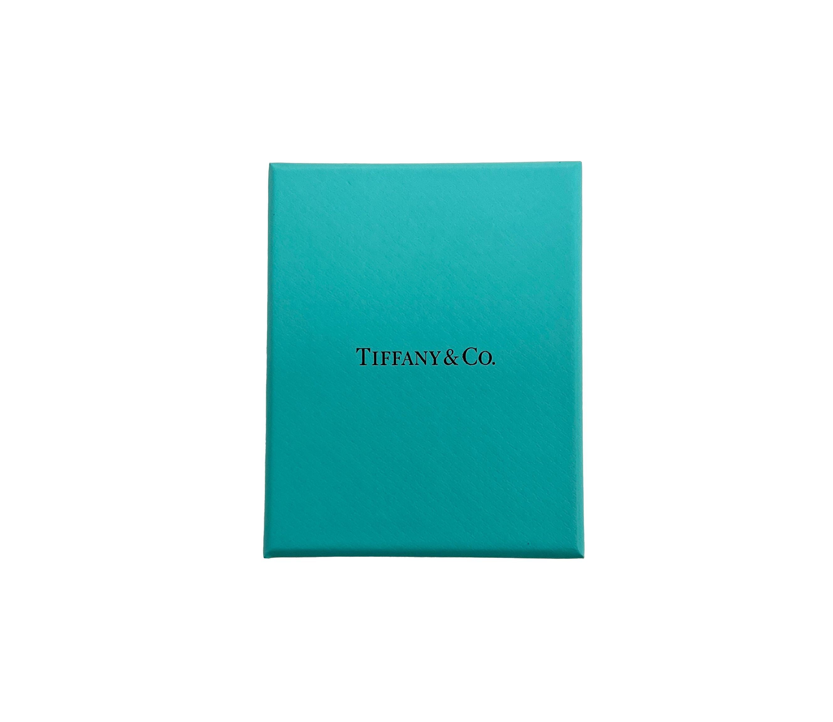 Tiffany & Co. Pendentif fleurs de papier en platine 0,33 CTW Excellent état - En vente à New York, NY