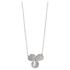 Tiffany & Co. Paper Flowers Diamond Pendant in Platinum 0.33 CTW