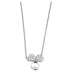 Tiffany & Co. Paper Flowers Diamond Pendant Necklace in Platinum