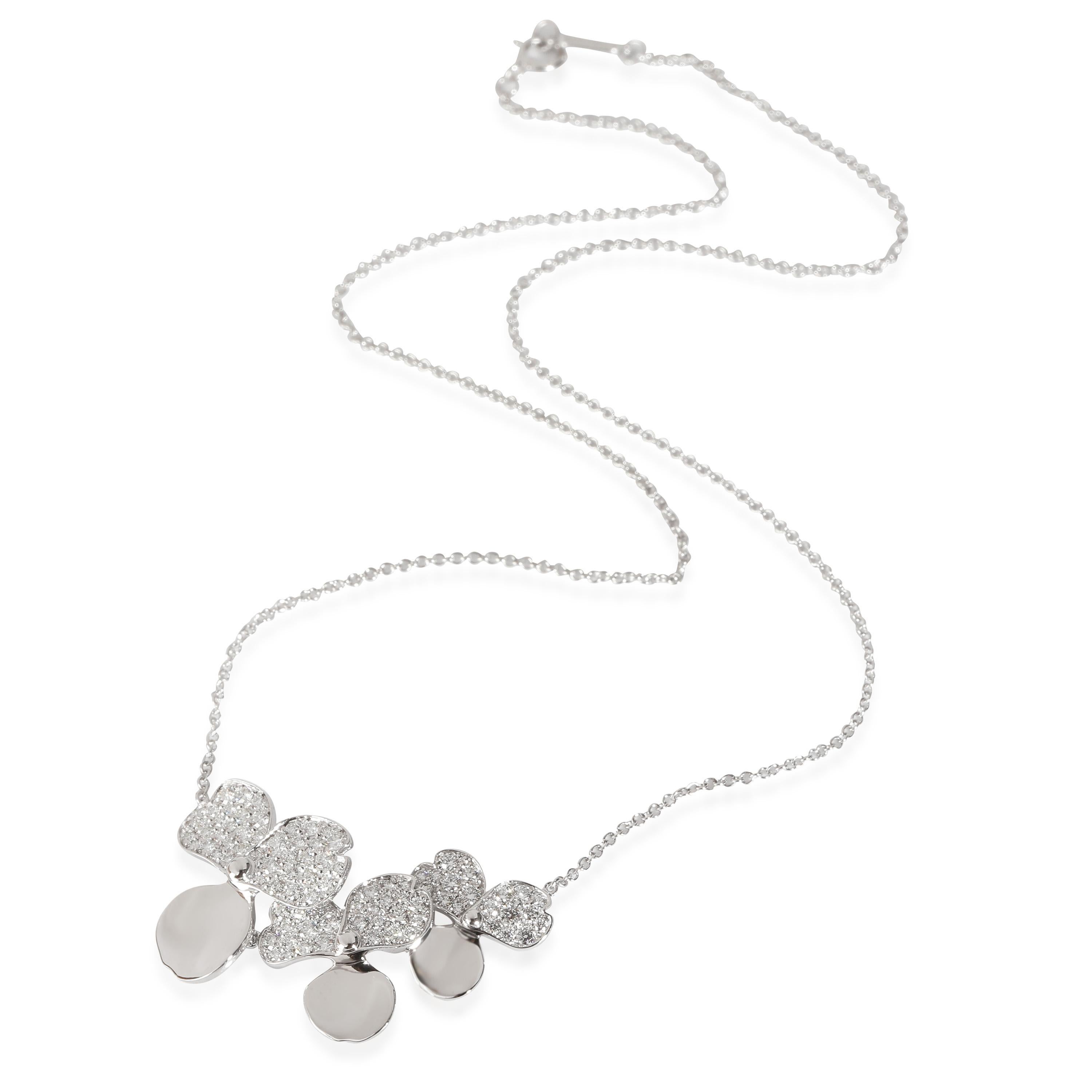 Tiffany & Co. Papier-Blumen-Mode-Halskette in  0.78 CTW Platin

PRIMÄRE DETAILS
SKU: 139118
Titel der Auflistung: Tiffany & Co. Papier-Blumen-Mode-Halskette in  0.78 CTW Platin
Beschreibung des Zustands: Zart und doch modern, die Tiffany & Co. Die