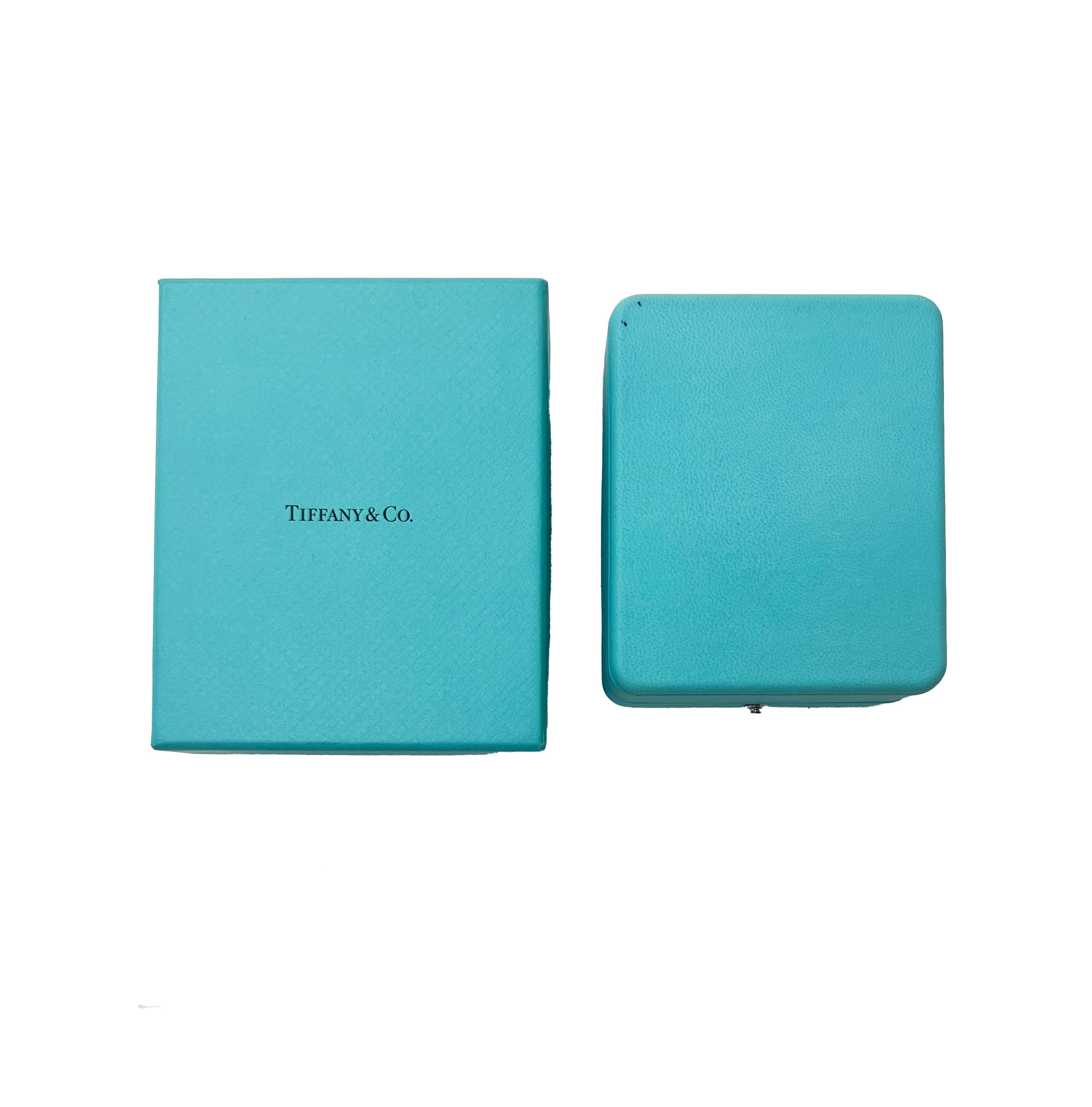 Tiffany & Co. Papier-Blumen-Mode-Halskette in  0.78 CTW Platin im Zustand „Hervorragend“ in New York, NY