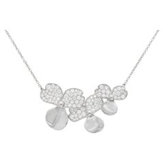 Tiffany & Co. Paper Flowers Pendant Necklace
