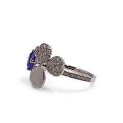 Tiffany & Co. Paper Flowers Platinum Ring