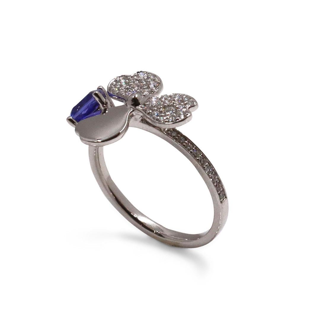 paper flower ring tiffany