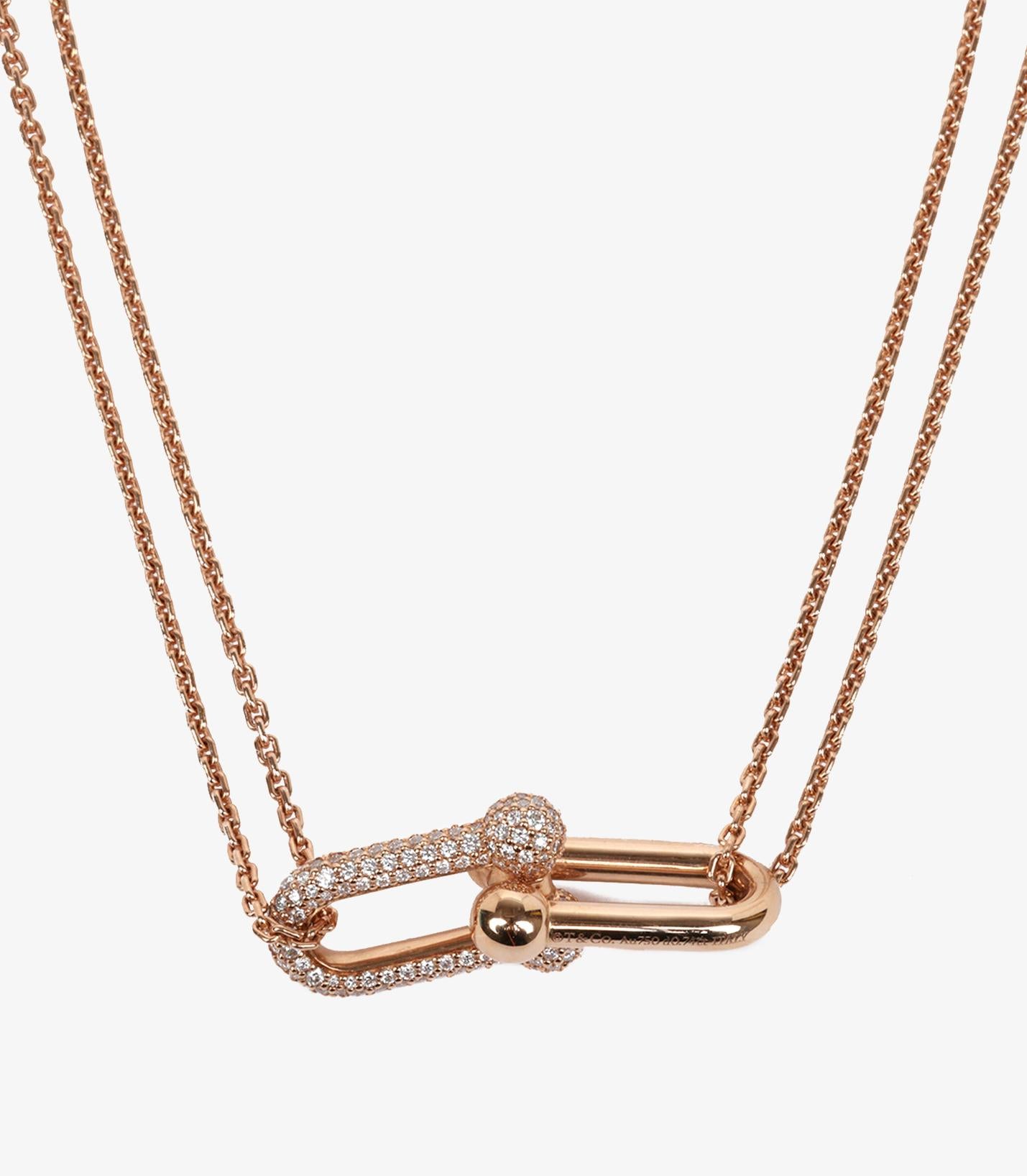 Tiffany & Co. Pave Diamond 18ct Rose Gold Hardwear Large Double Link Pendant

Product Details
Xupes Ref: COMJ852
Brand: Tiffany & Co.
Model: Pave Hardwear Large Double Link Pendant
Type: Necklace
RRP: £12,600
Accompanied By: Tiffany & Co.