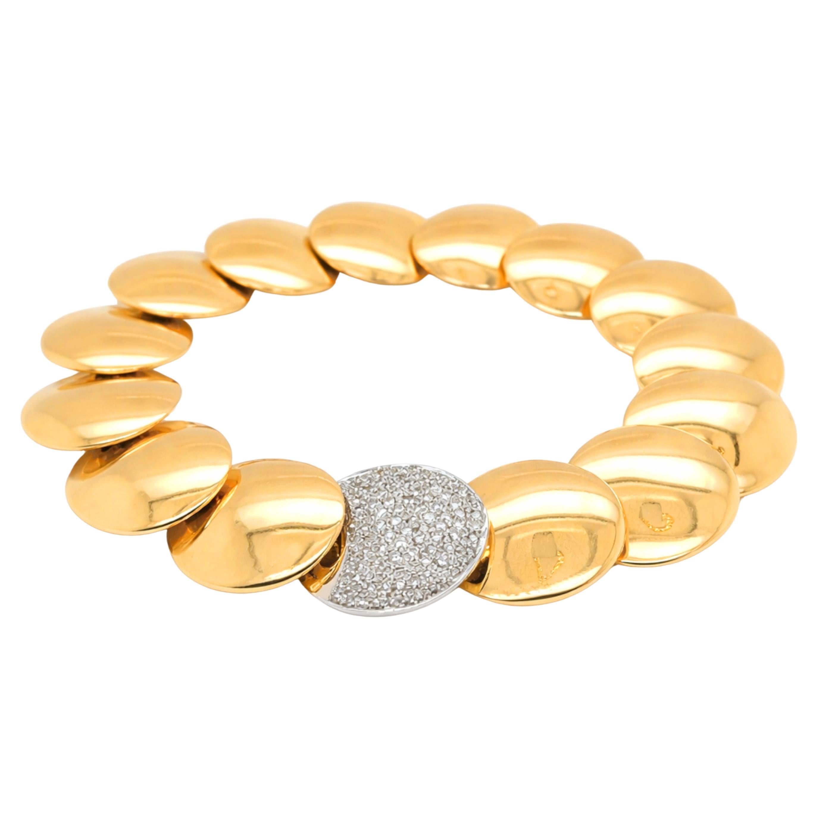 Tiffany 
Co. Pavé Diamond Bracelet 18k Platinum