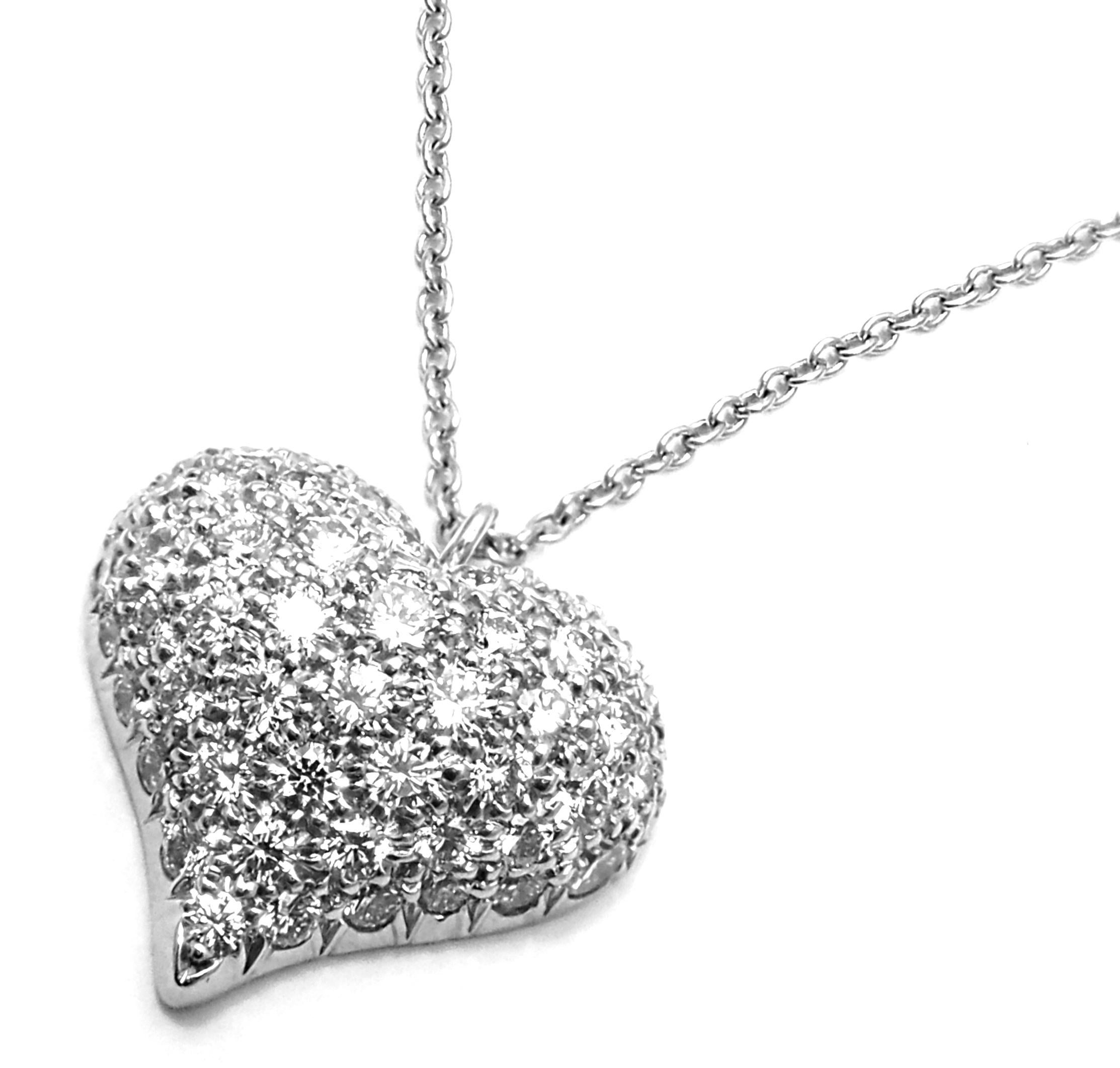 pave diamond necklace tiffany