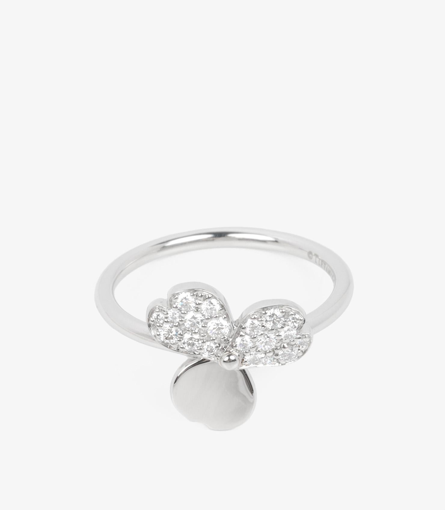 tiffany paper flower ring