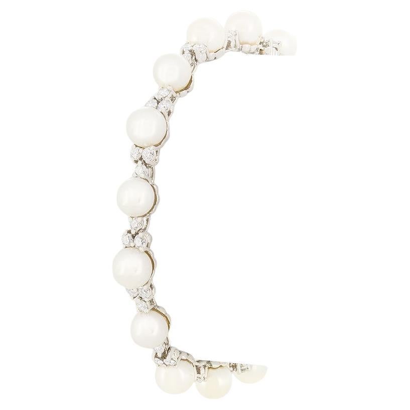 Tiffany & Co. Pearl and Diamond ‘Aria Victoria’ Bracelet