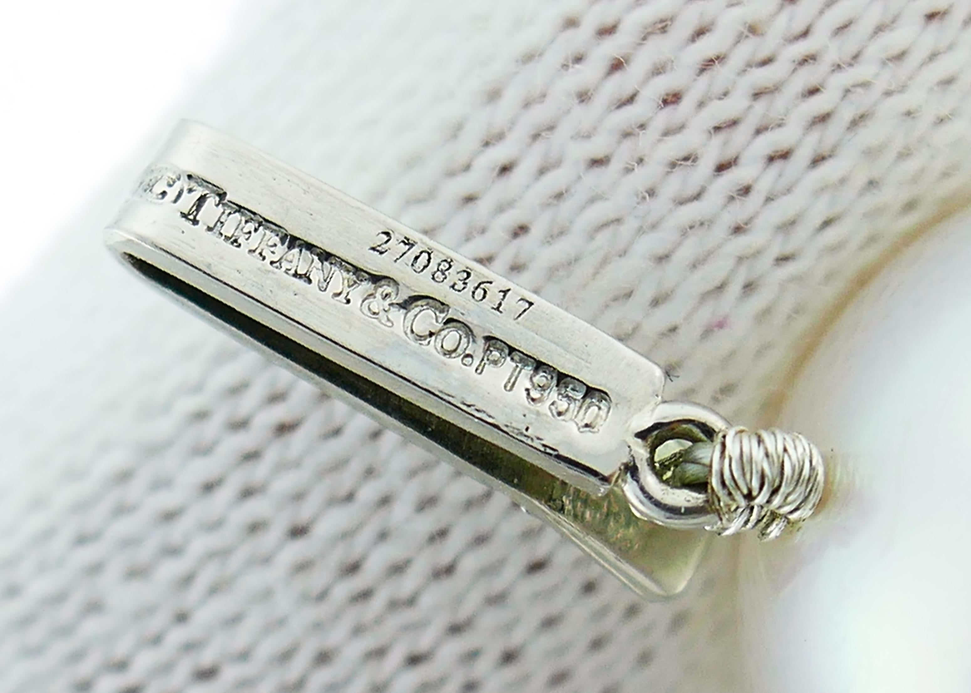 Tiffany & Co. Pearl Strand Necklace with Diamond Platinum Clasp, Opera Length 1