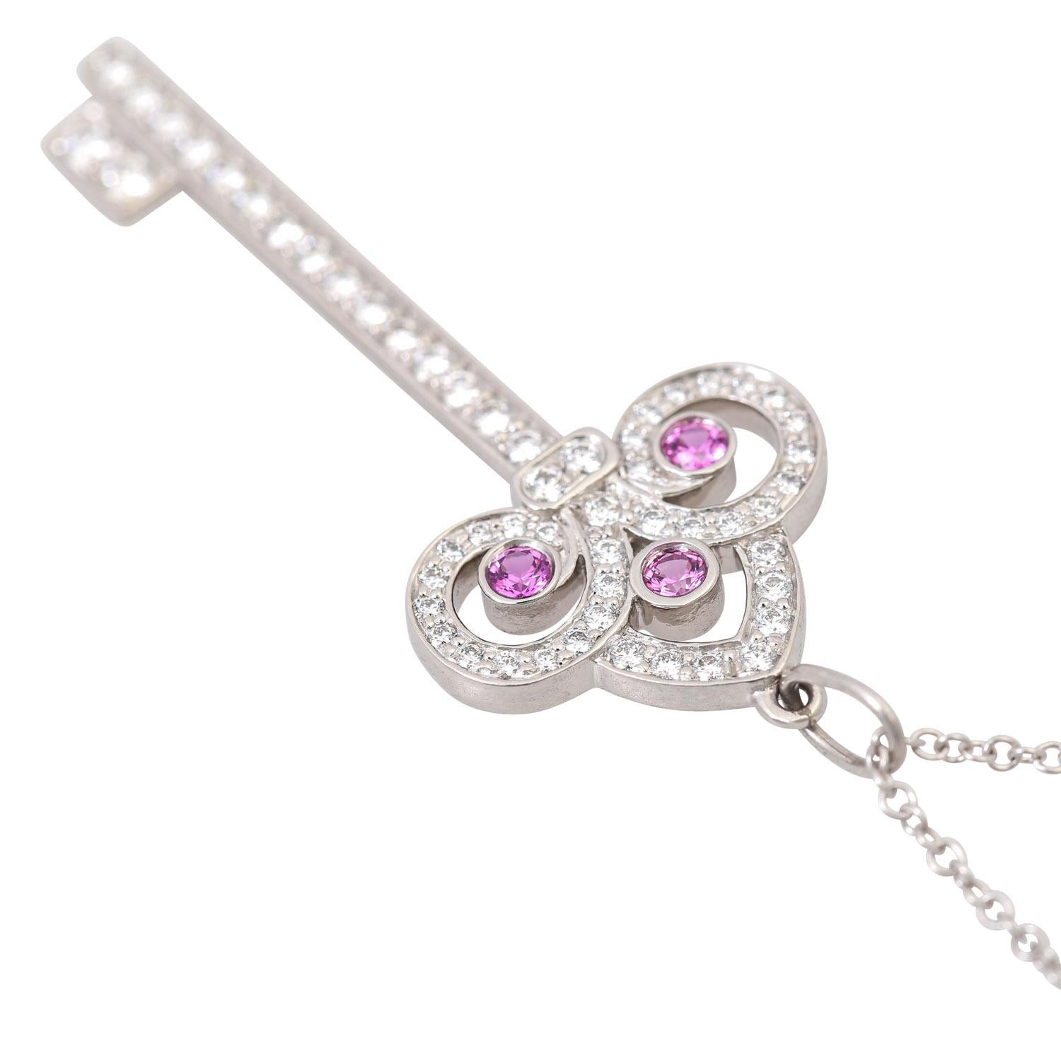 Tiffany & Co. Anhänger 'Fleur De Lis' im Zustand „Gut“ im Angebot in Stuttgart, BW