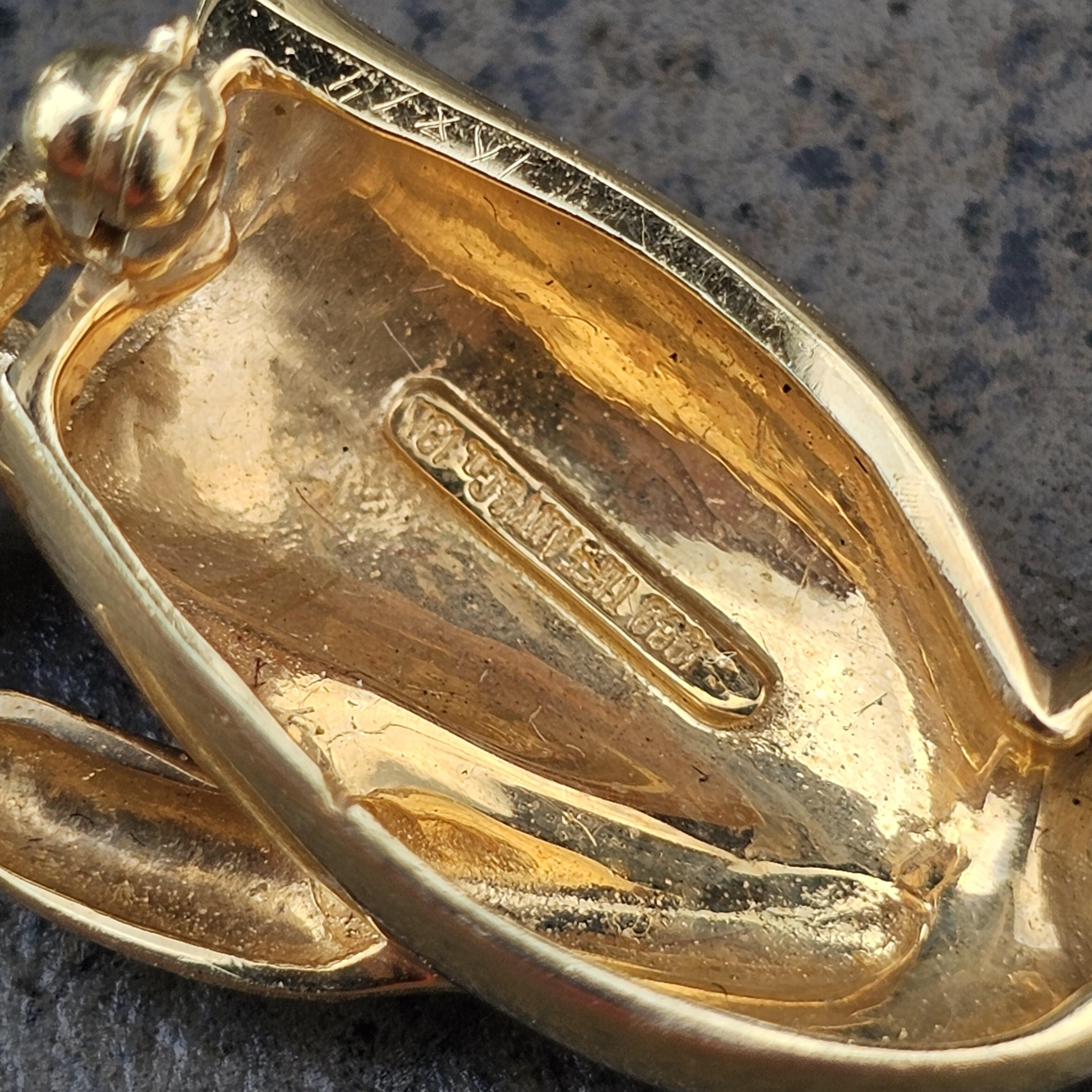 Tiffany & Co. Alfiler Broche 3D Pingüino Oro Amarillo 18k Ojo de Diamante 7,4 g 1