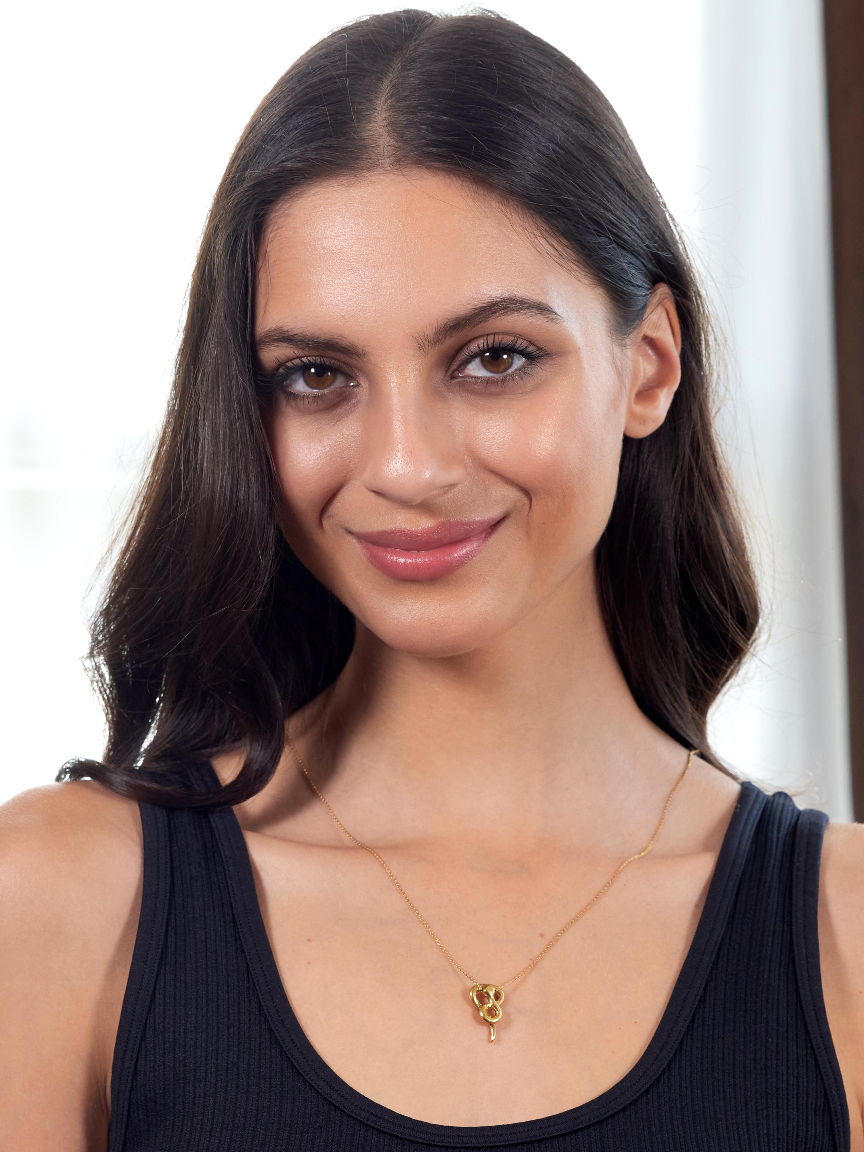 Comprised of a 1.0 mm cable link chain suspending a stylized snake pendant
Depicted coiled with sleek tail and head
Completed by a spring clasp closure
Stamped for 18 karat gold
Fully signed for Tiffany & Co. and Elsa Peretti
Circa: 1979; via dated