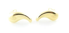 Tiffany & Co. Peretti 18K Yellow Gold X Large Bean Earrings Clip on