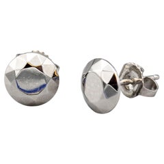 Tiffany & Co. Peretti Clous d'oreilles en platine à facettes de 2 carats