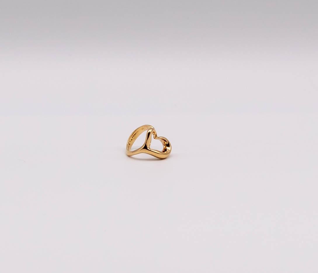 Women's Tiffany & Co. Peretti Abstract Heart Ring and Earring Suite For Sale