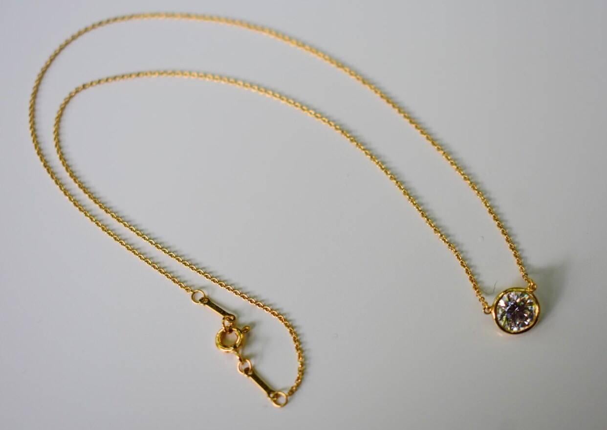Tiffany & Co. Peretti Diamond Necklace In Good Condition In London, GB