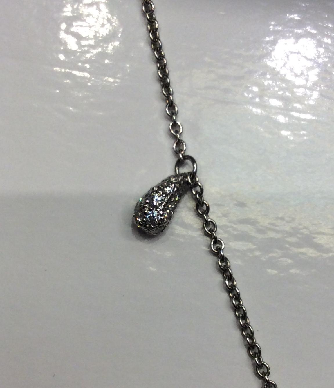 Tiffany & Co. Peretti Diamond Platinum Necklace 1