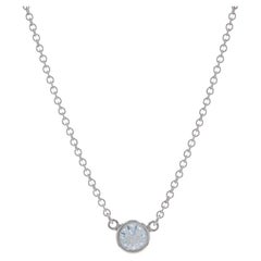 Tiffany & Co. Peretti Diamonds by the Yard Necklace 16" Platinum 950 Round .20ct