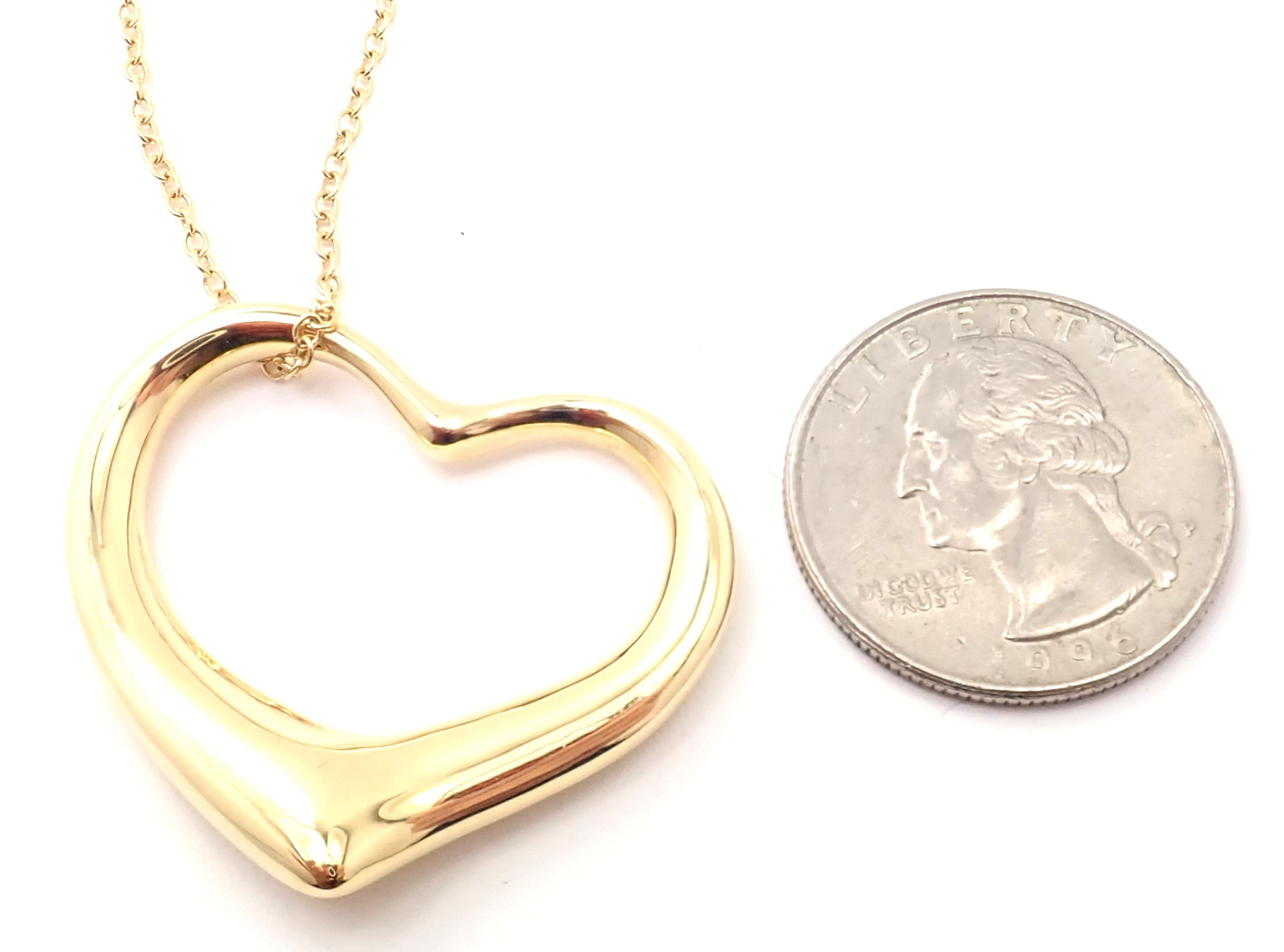 extra large heart necklace