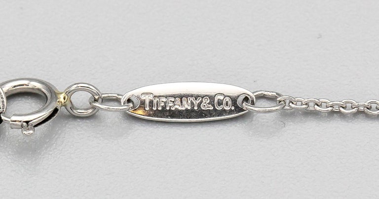 Tiffany and Co. Peretti Platinum Star of David Pendant Necklace at ...
