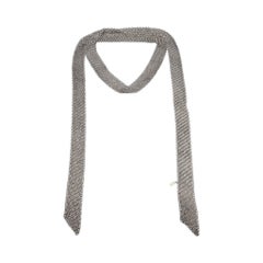 Tiffany & Co Peretti Sterling Silver Mesh Scarf Necklace 35" #24611