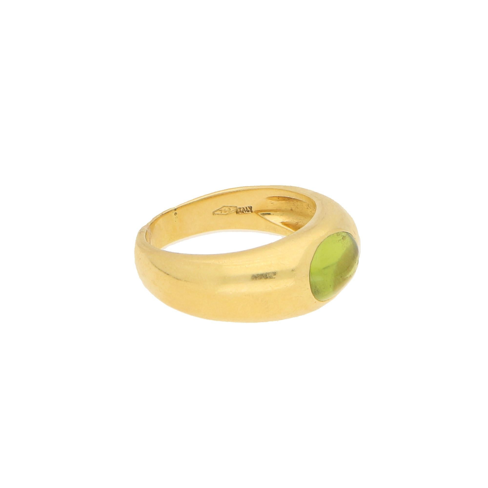tiffany and co peridot ring