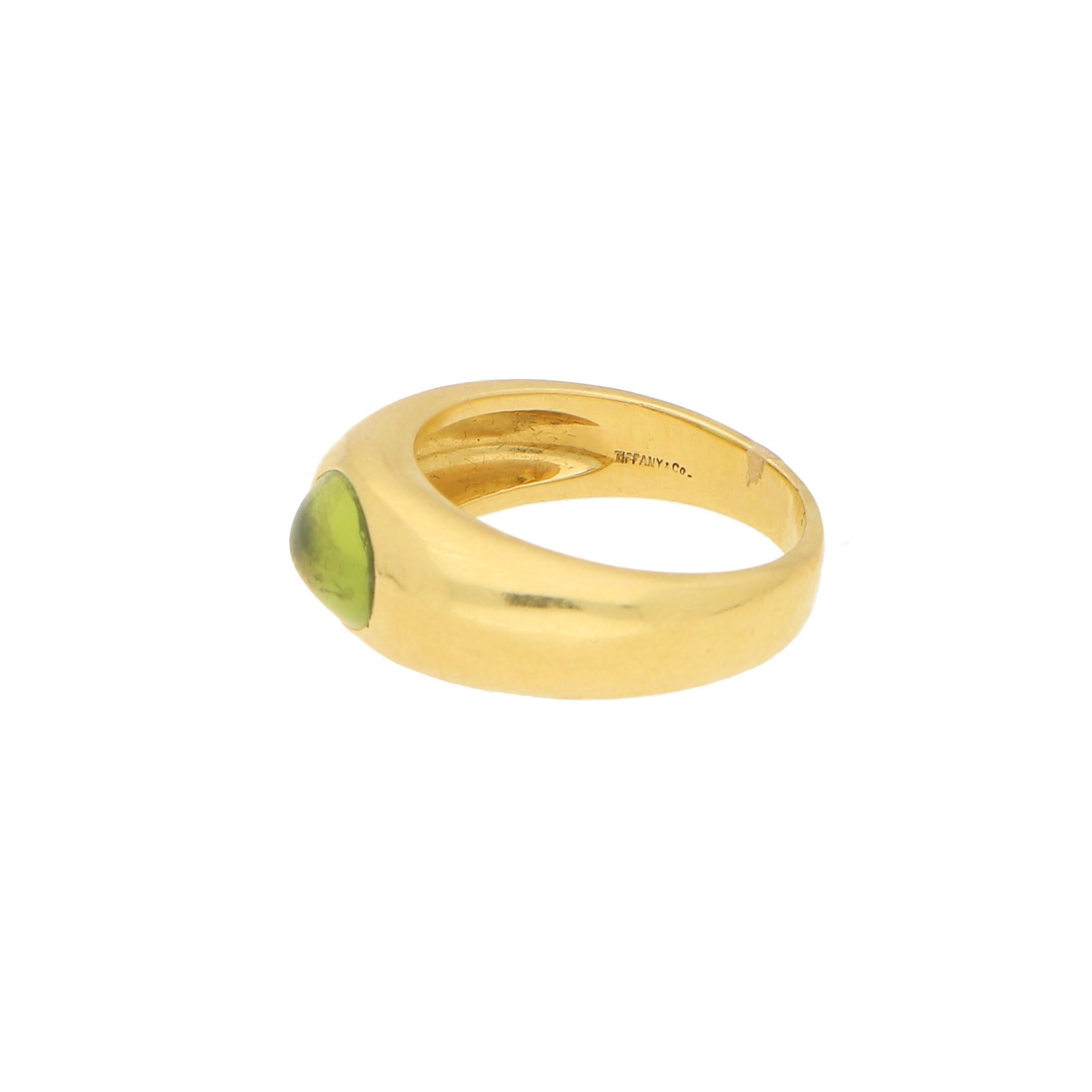 peridot ring tiffany