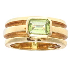 Tiffany & Co. Peridot Gold Ring