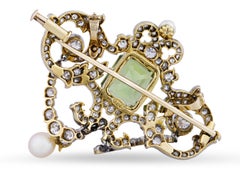 Tiffany & Co. Peridot Pendant Brooch