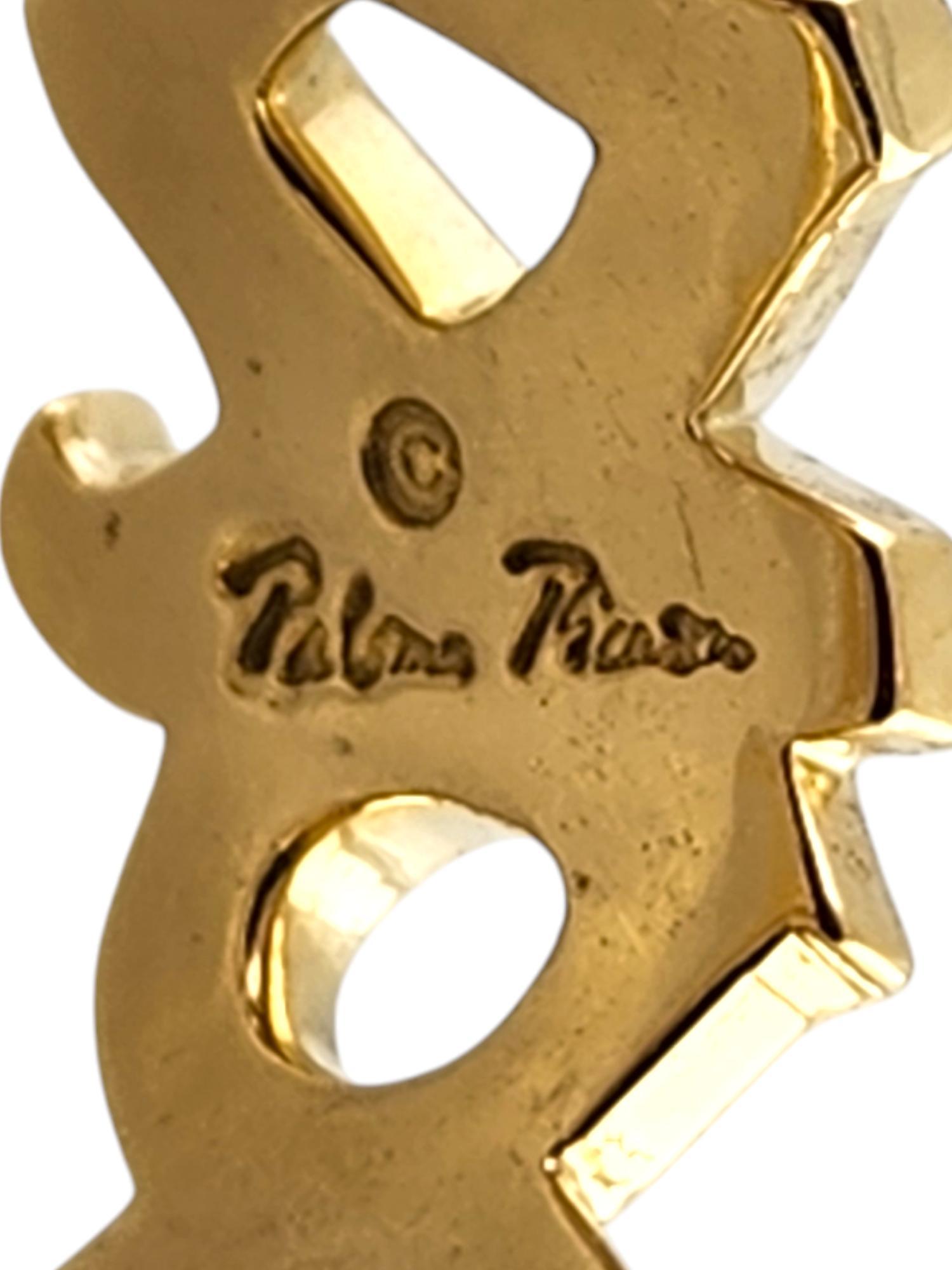 Tiffany & Co Picasso 18 Karat Yellow Gold XO Ring Size 7 #19376 1