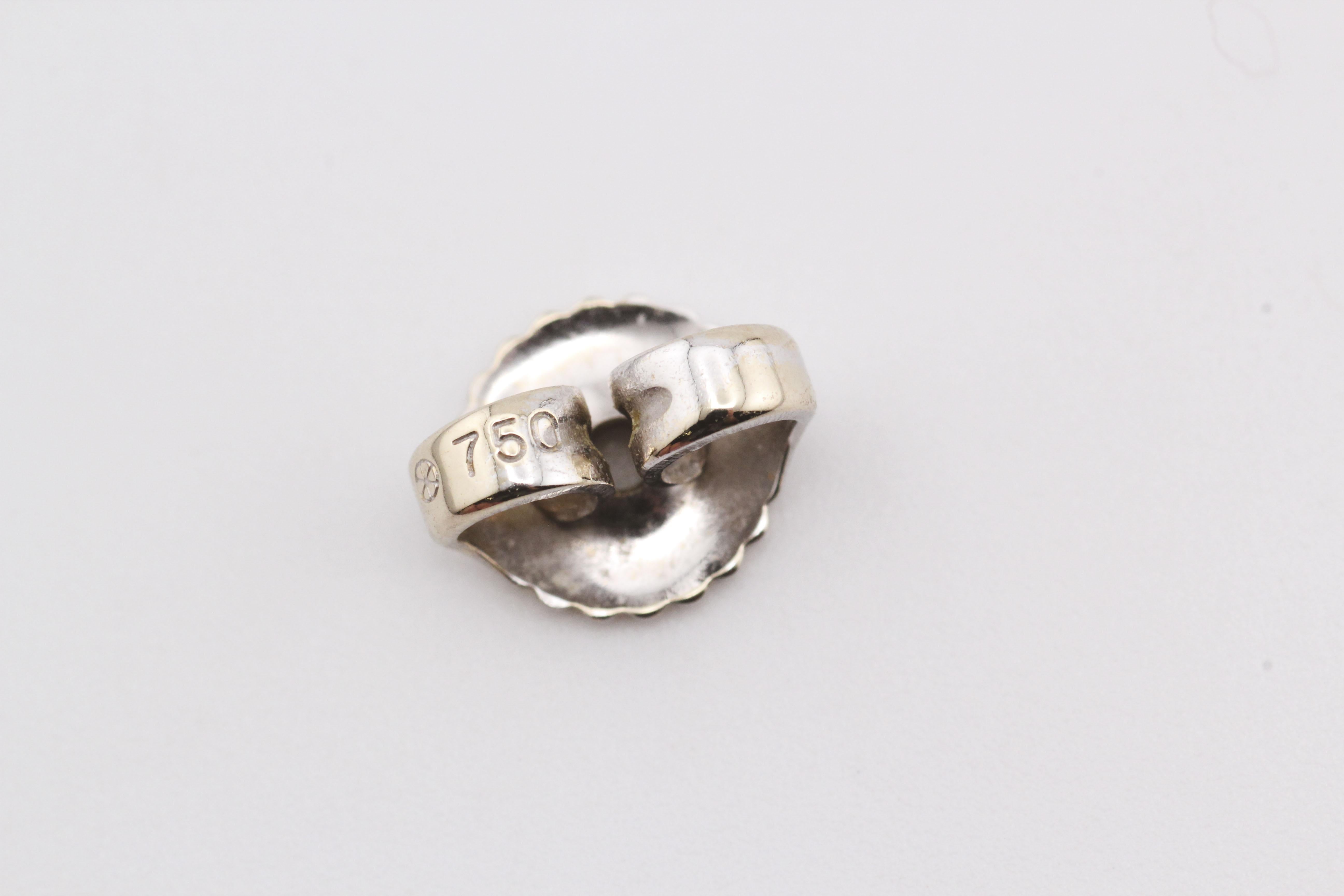Tiffany & Co. Orecchini con diamante Picasso in platino con fiore Marguerite in vendita 3