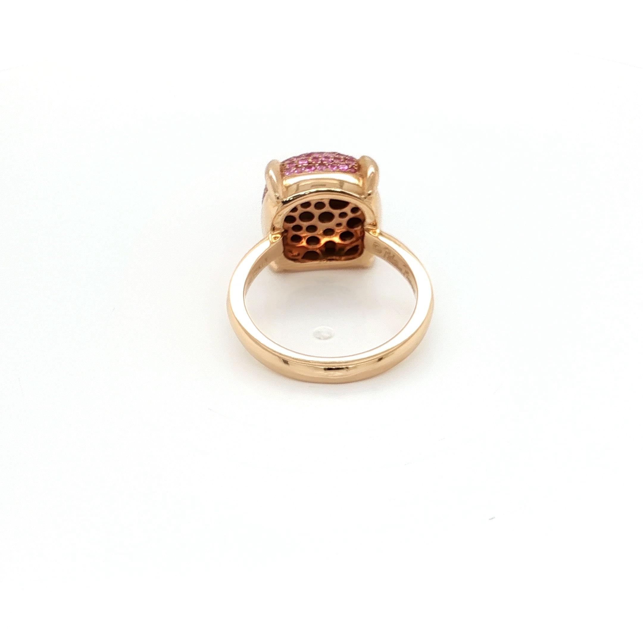 Moderne Tiffany & Co. Bague Picasso Sugar Stacks en or rose 18 carats - Taille 7 en vente