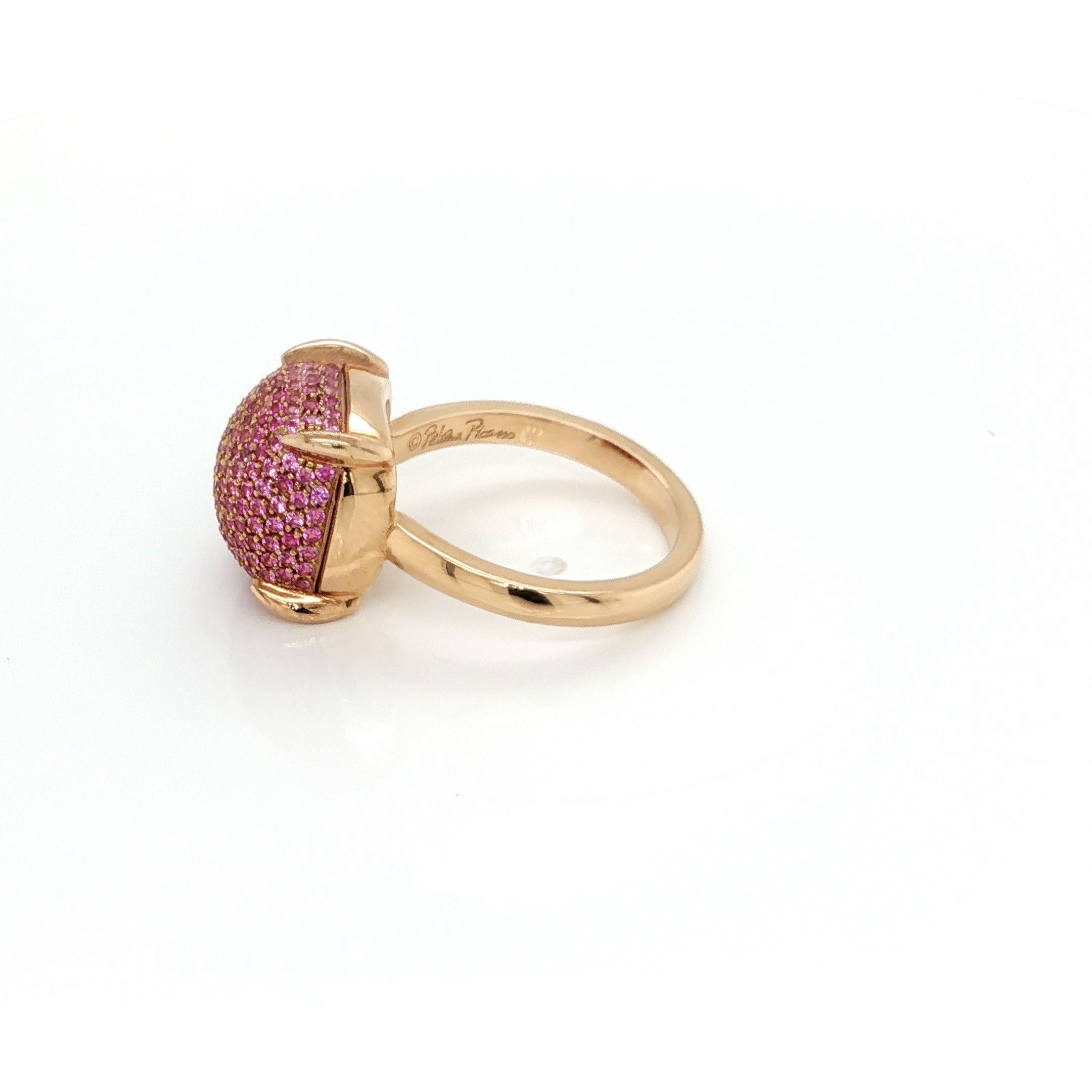Taille brillant Tiffany & Co. Bague Picasso Sugar Stacks en or rose 18 carats - Taille 7 en vente