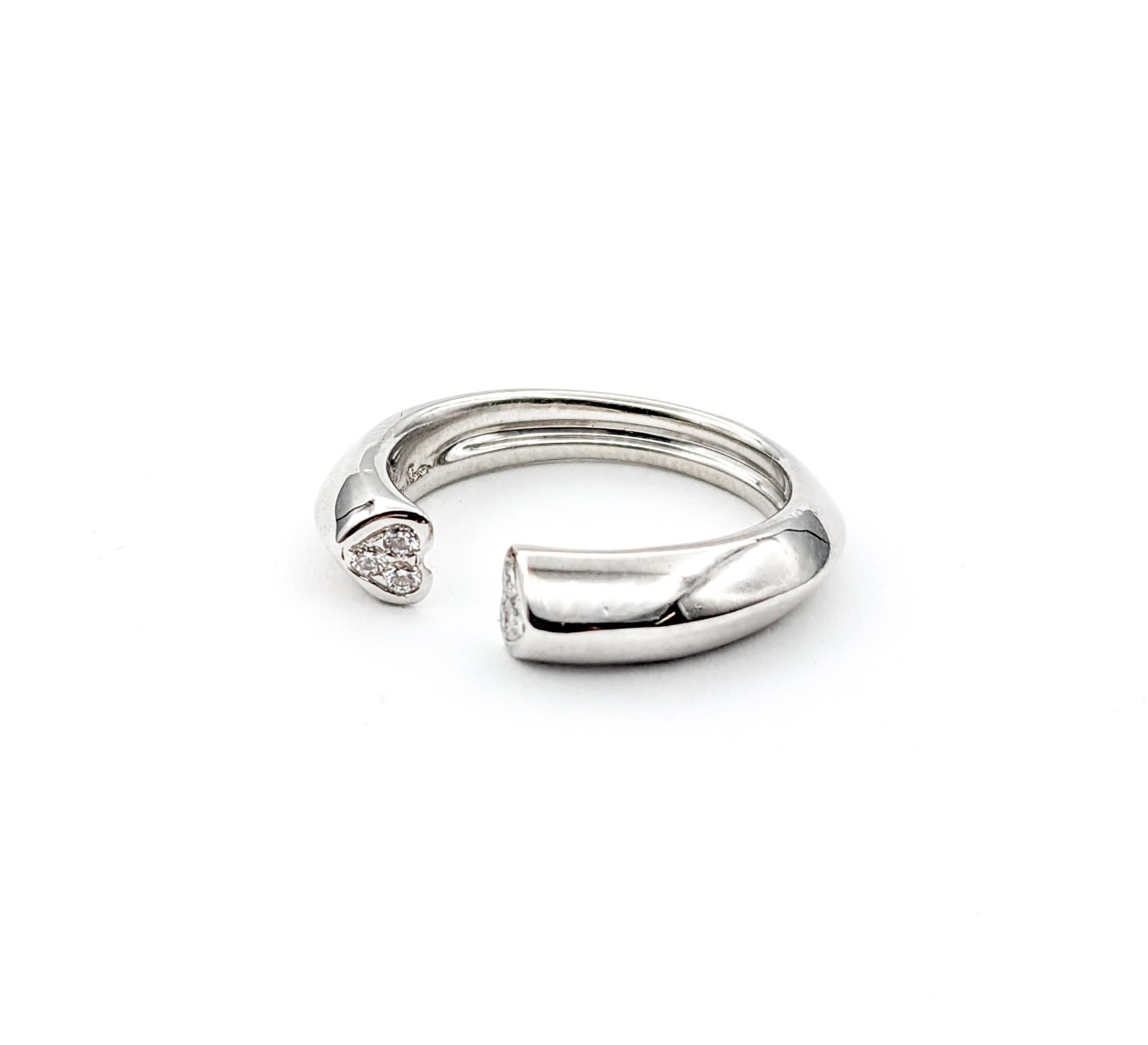 Tiffany & Co. Picasso Tenderness Heart Ring In White Gold For Sale 2