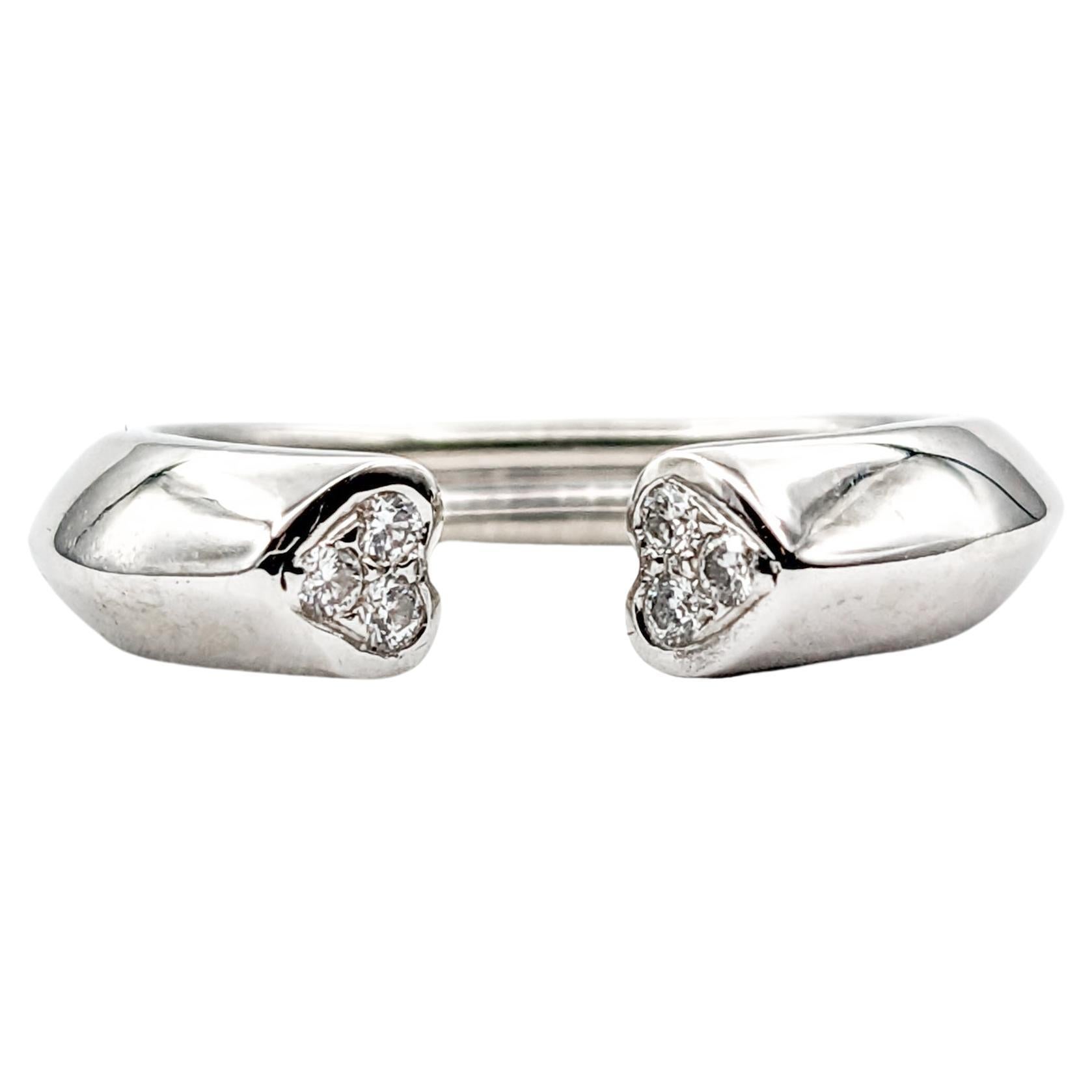 Tiffany & Co. Picasso Tenderness Heart Ring In White Gold For Sale
