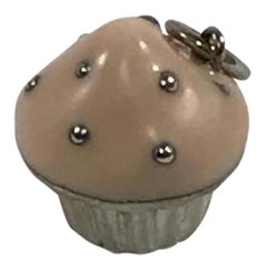 Tiffany & Co. Pink Cup Cake Charm