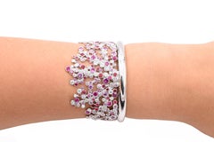 Tiffany & Co. Pink Diamond, Sapphire Bracelet or Earrings